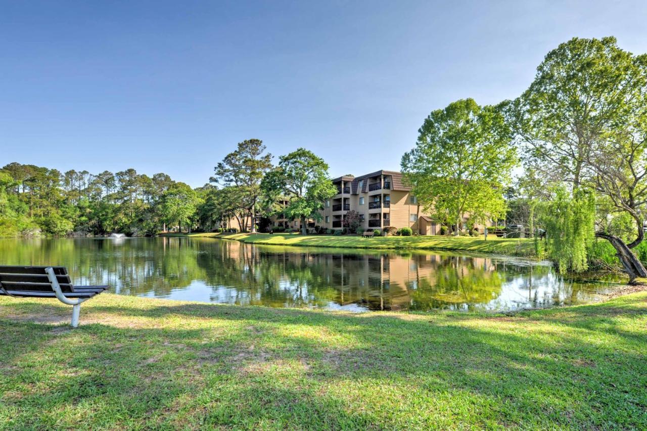 Ocean-View Hilton Head Island Condo Pool, Beach! Exterior foto