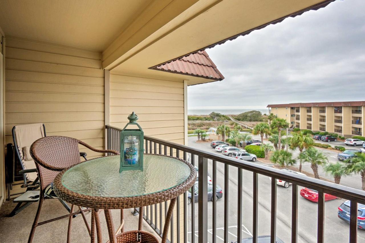 Ocean-View Hilton Head Island Condo Pool, Beach! Exterior foto